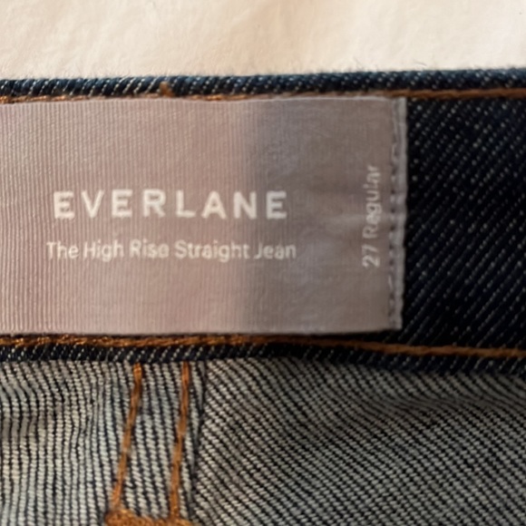 Everlane boot cut dark wash - Picture 3 of 6